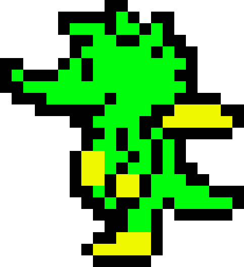 Tabaluga Pixelbild