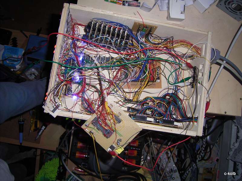 Multischalter für RGB-LED-Uhr