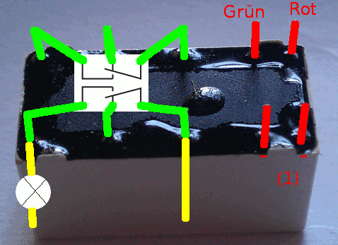 bistabiles Relais Anschluss an K83