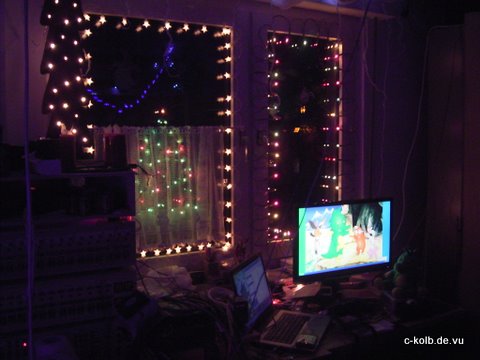 Weihnachtsbeleuchtung Zimmer
